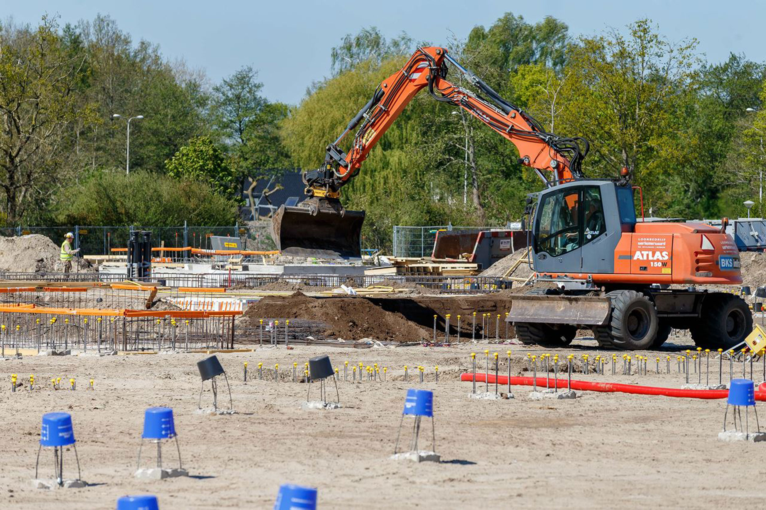 Bekijk live de bouw van het Isala Diaconessenhuis in Meppel