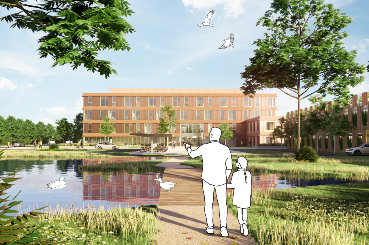 Vakwerk Architecten - Exterior view - Zorggebouw Woerden